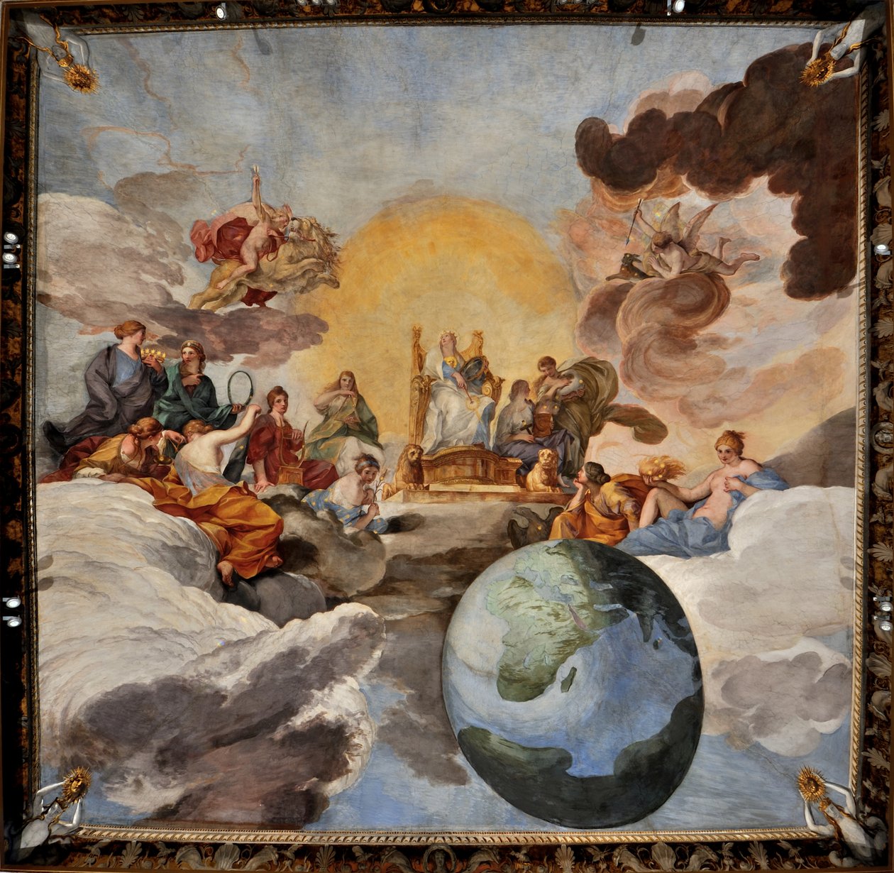 Der Triumph der göttlichen Weisheit, 1629-1631 von Andrea Sacchi