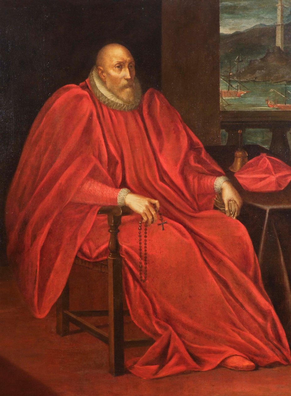 Doge Simone Spinola - Gemälde von Andrea Semino von Andrea Semino