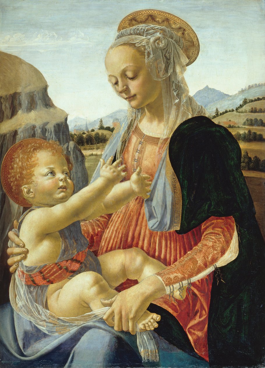 Madonna und Kind von Andrea Verrocchio