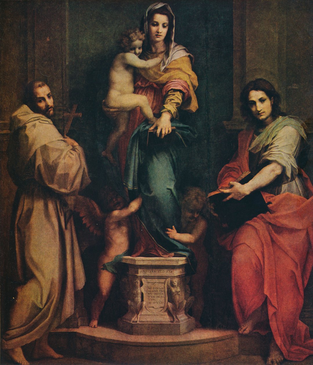 Madonna der Harpyien von Andrea del Sarto