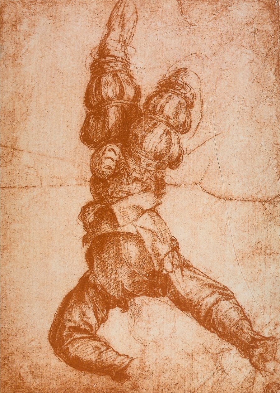 Studie einer menschlichen Figur von Andrea del Sarto
