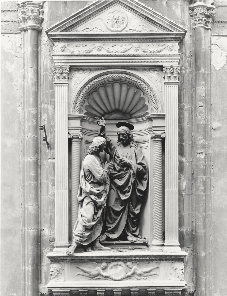 Der Unglaube des Heiligen Thomas von Andrea del Verrocchio