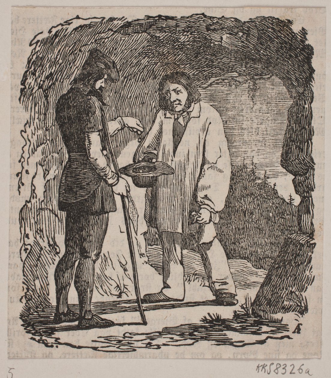 Rübezahl und der Bauer von Andreas Flinch