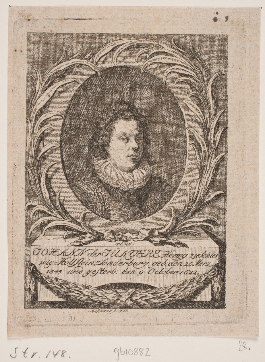 Herzog Hans der Jüngere von Sønderborg von Andreas Støttrup