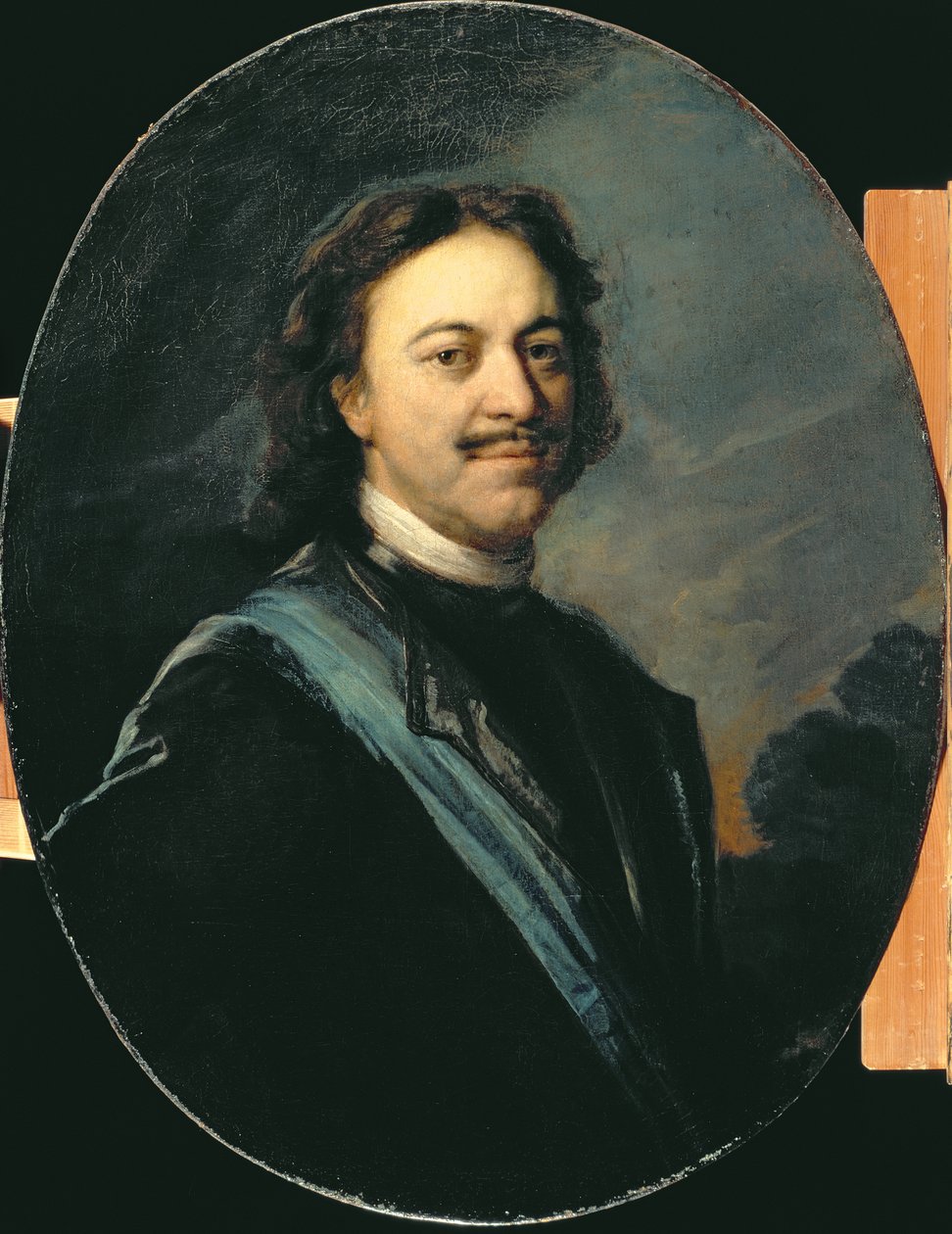 Porträt von Peter I., nach 1725 von Andrei Matveyev