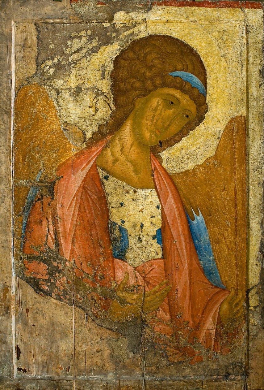 Erzengel Michael. Aus der Deisus-Reihe (Zvenigorodsky) von Andrei Rublev
