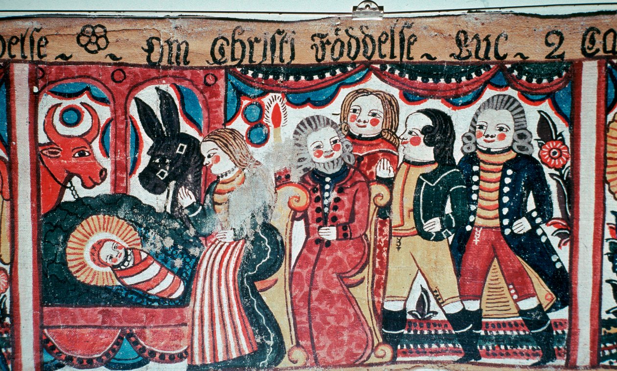 Geburt Christi mit den drei Weisen von Andres Palsson