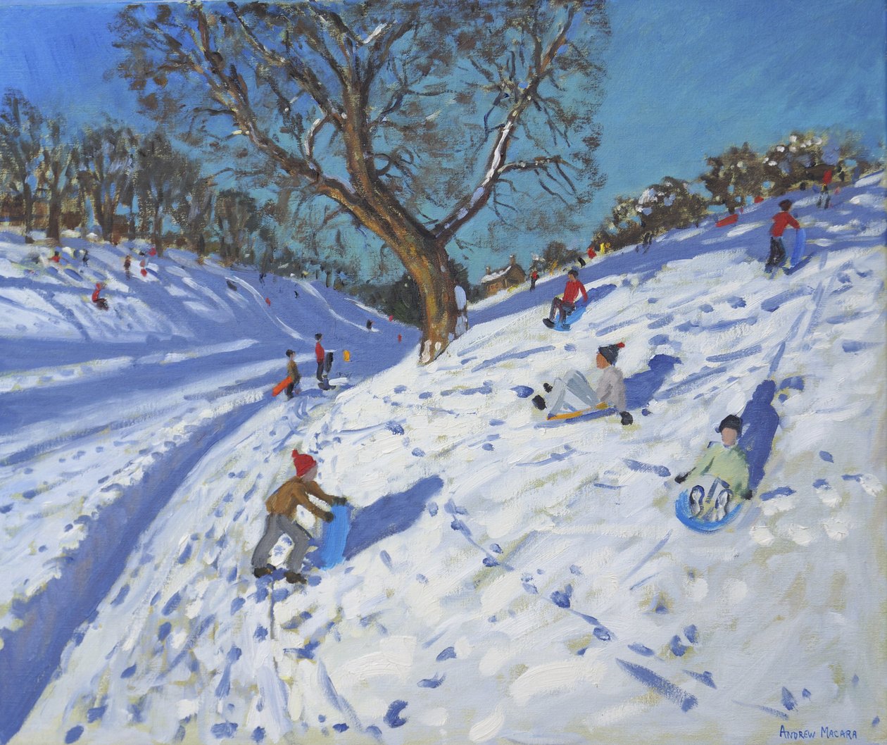 Heller Morgen, Chatsworth, 2013 von Andrew Macara