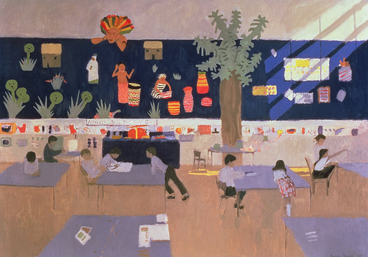 Klassenzimmer, Derby, 1985 von Andrew Macara