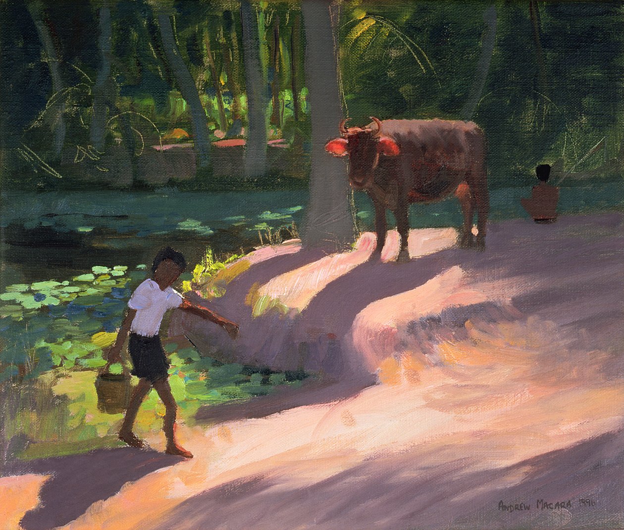 Kerala Backwaters, Indien, 1996 von Andrew Macara