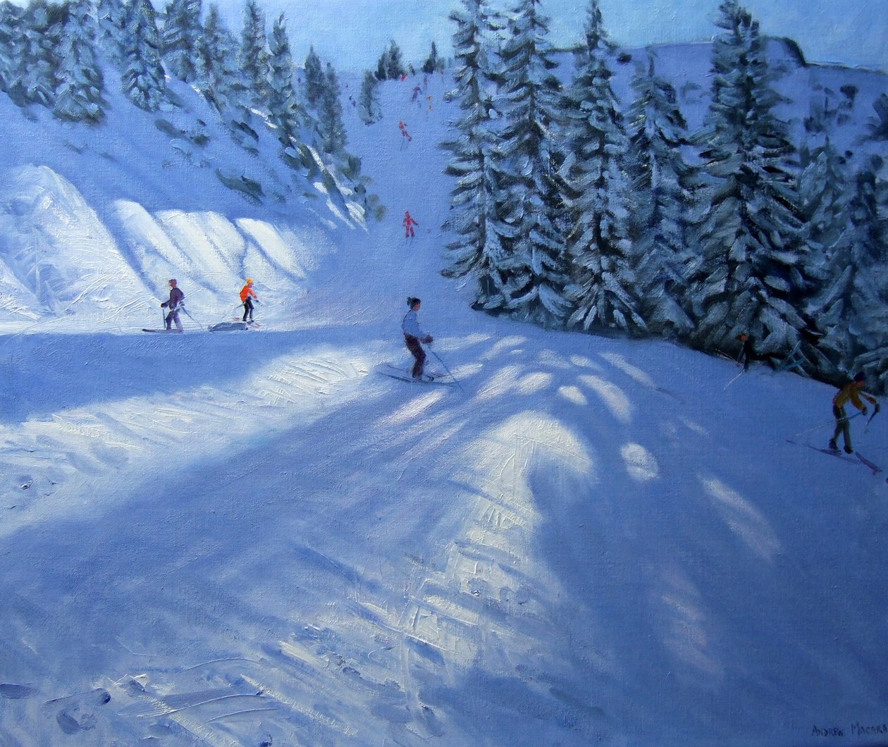 Morzine, Skipiste von Andrew Macara