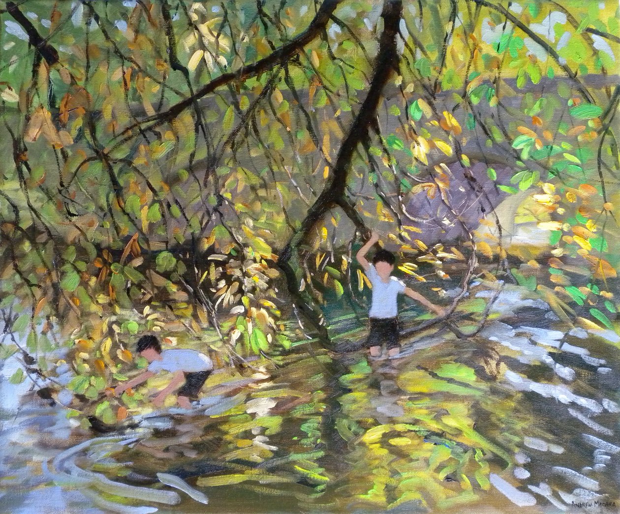 Fluss Wye, 2008 von Andrew Macara