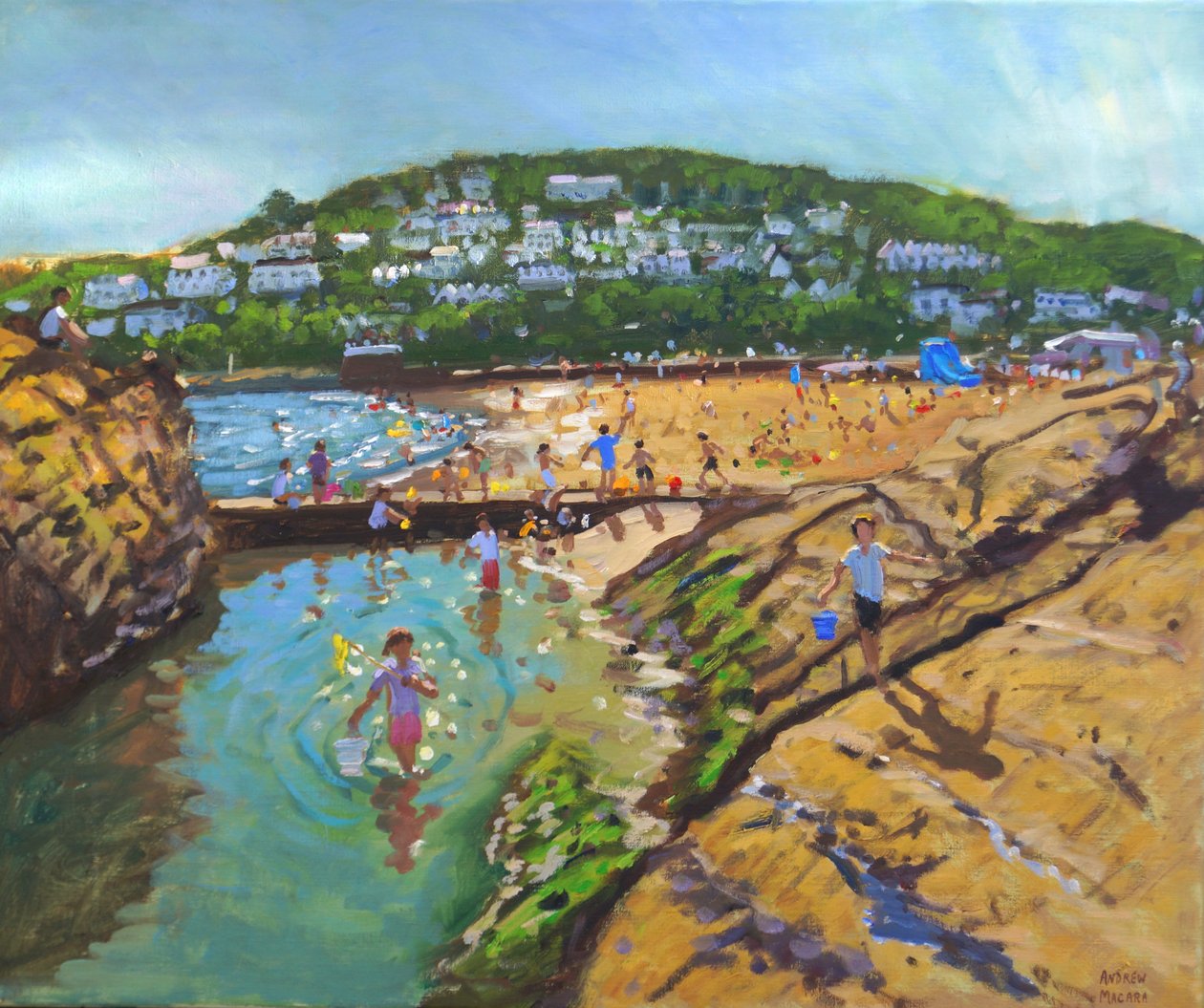 Meerespool, Looe, 2013 von Andrew Macara