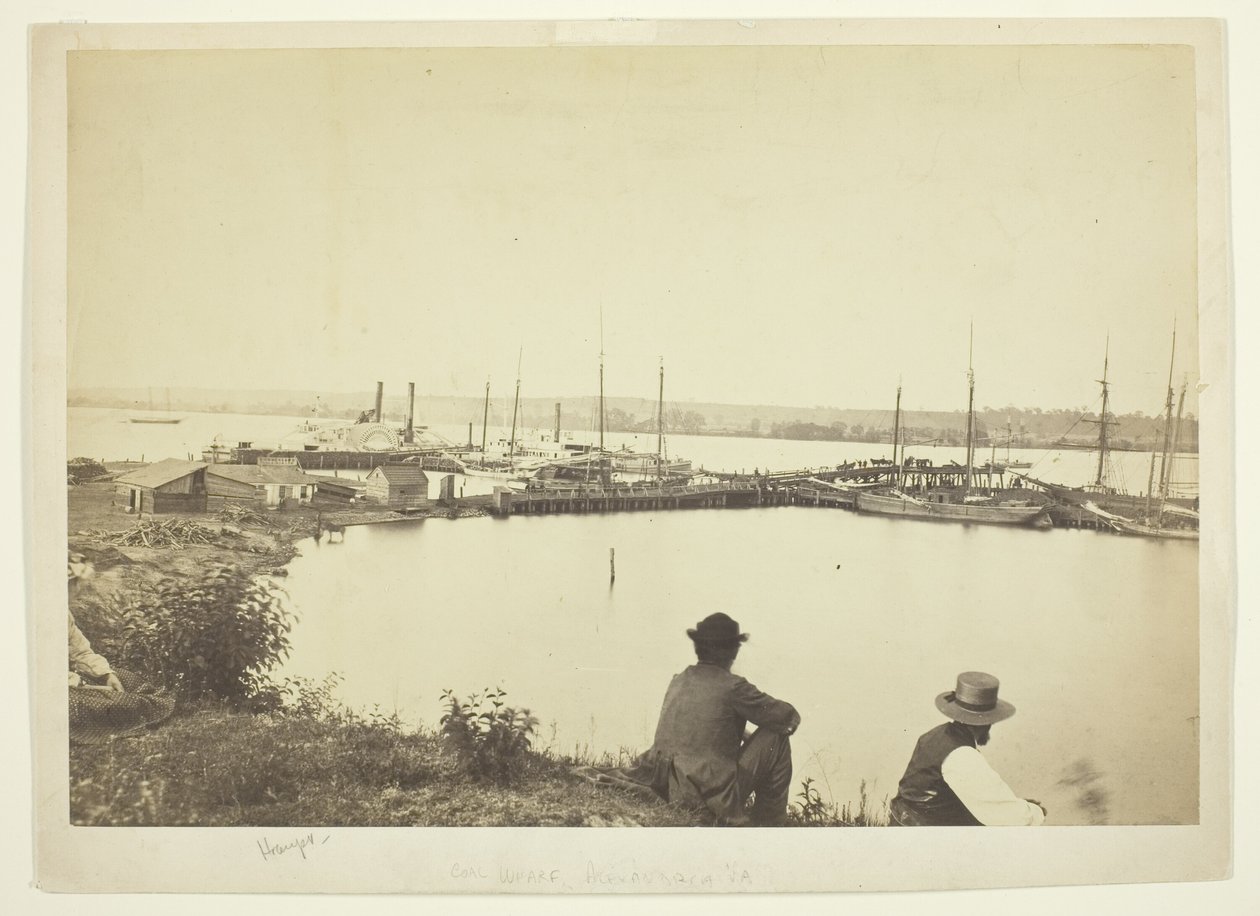 Kohlenkai, Alexandria, Virginia von Andrew Joseph Russell