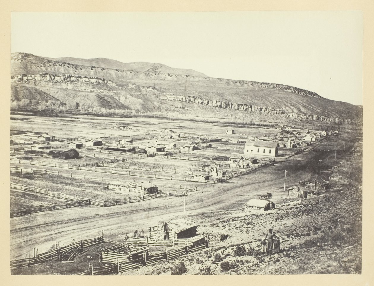 Coalville, Weber Valley, Utah von Andrew Joseph Russell