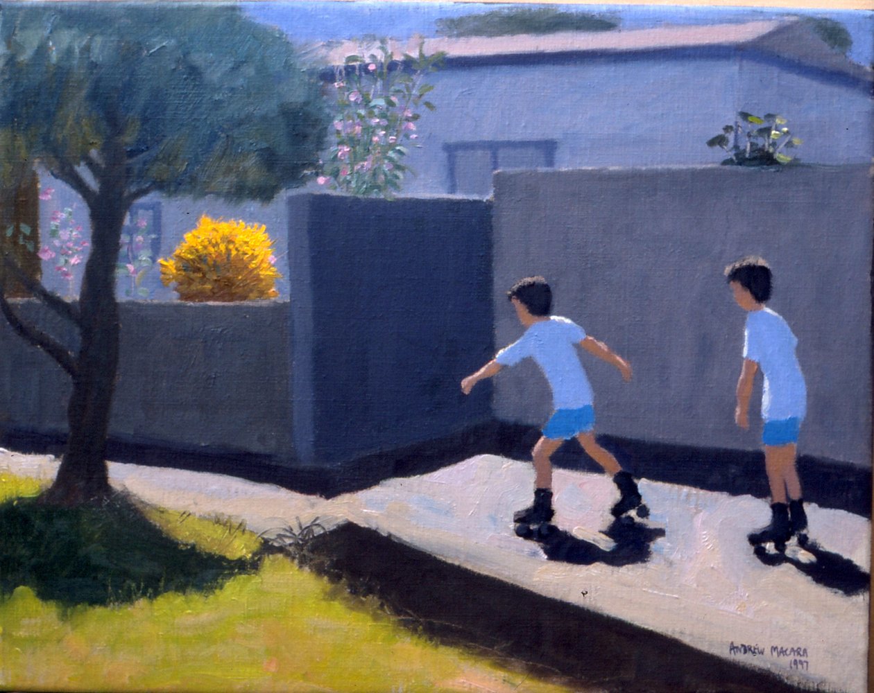 Rollschuhläufer von Andrew Macara