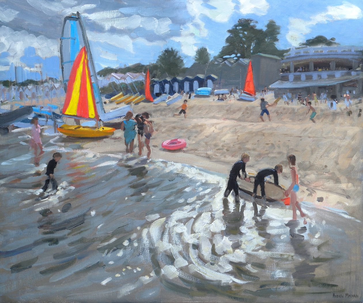 Segelboote von Andrew Macara