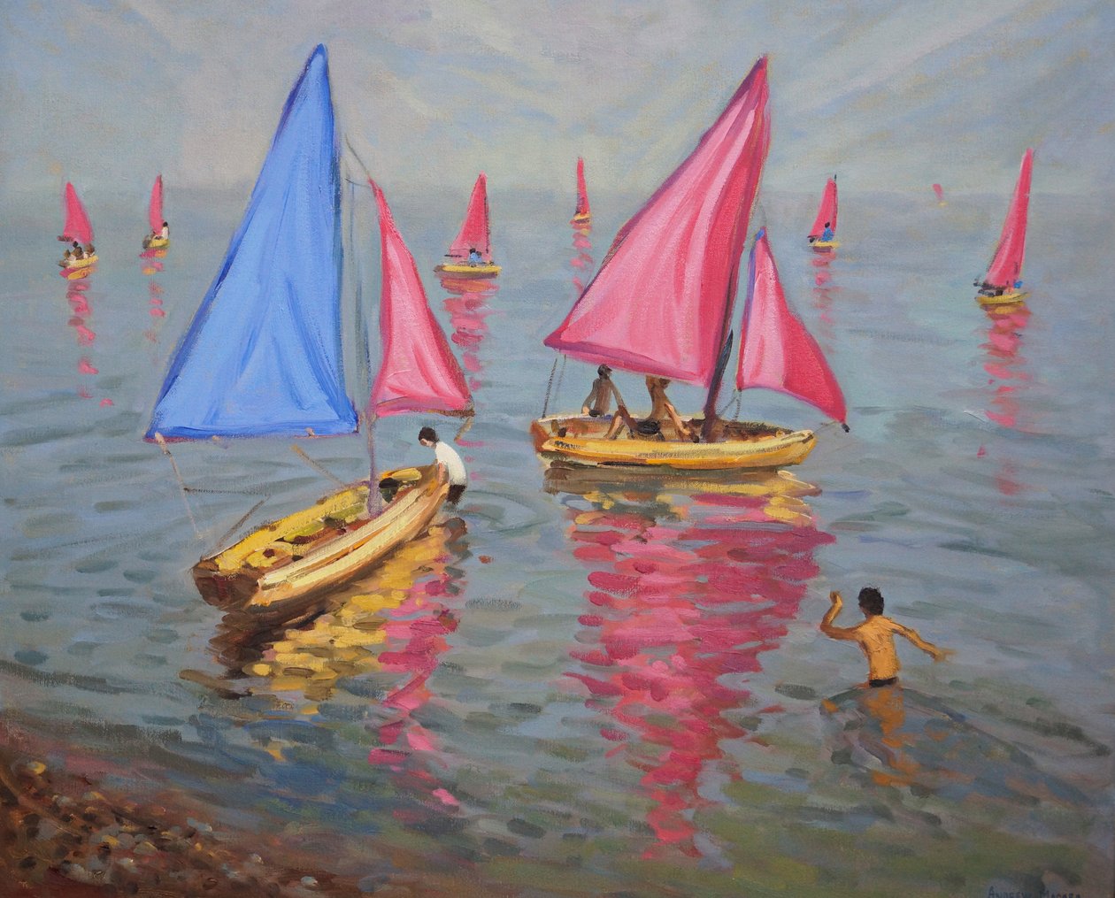Segelschule, Bognor Regis, 2012 von Andrew Macara