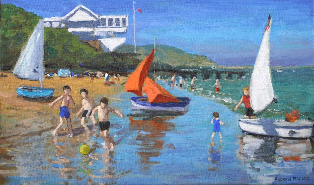 Sommer in Abersoch von Andrew Macara