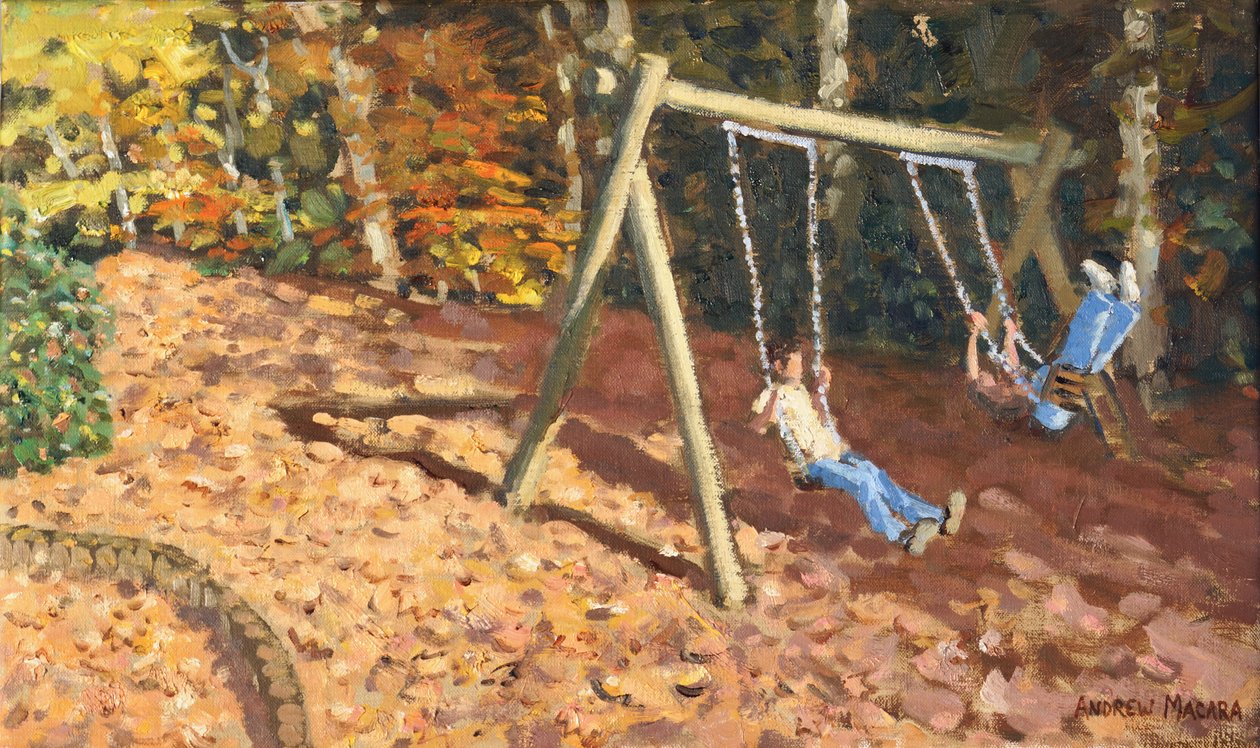 Die Schaukel, Chatsworth, 2016 von Andrew Macara