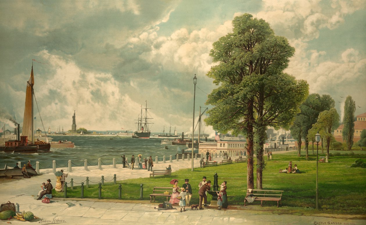 Castle Garden, New York von Andrew Melrose