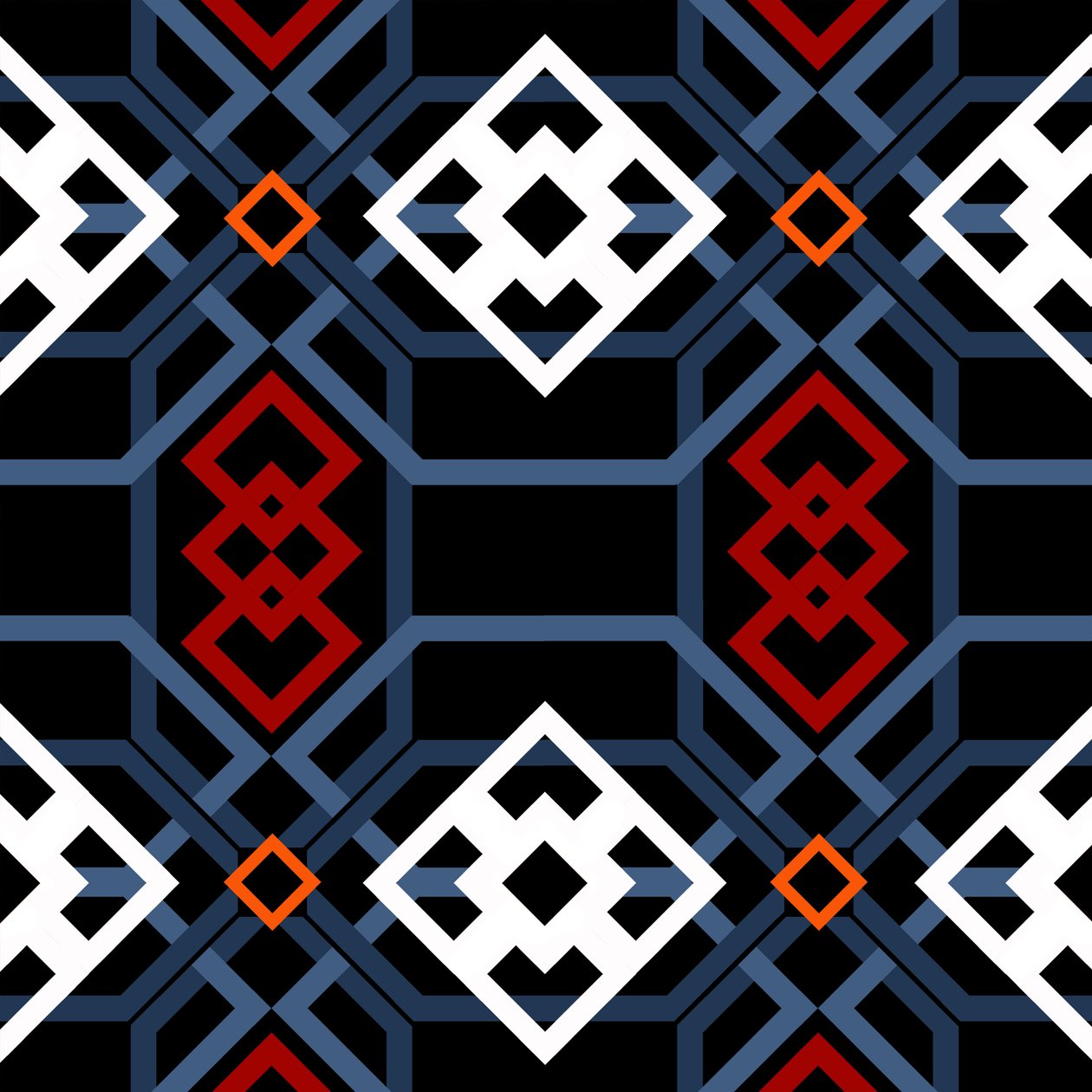 Andalusische Geometrie, 2018 von Andrew Watson