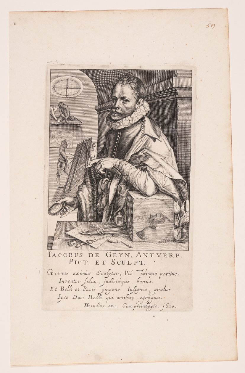 Jacob de Gheyn II von Andries Stock