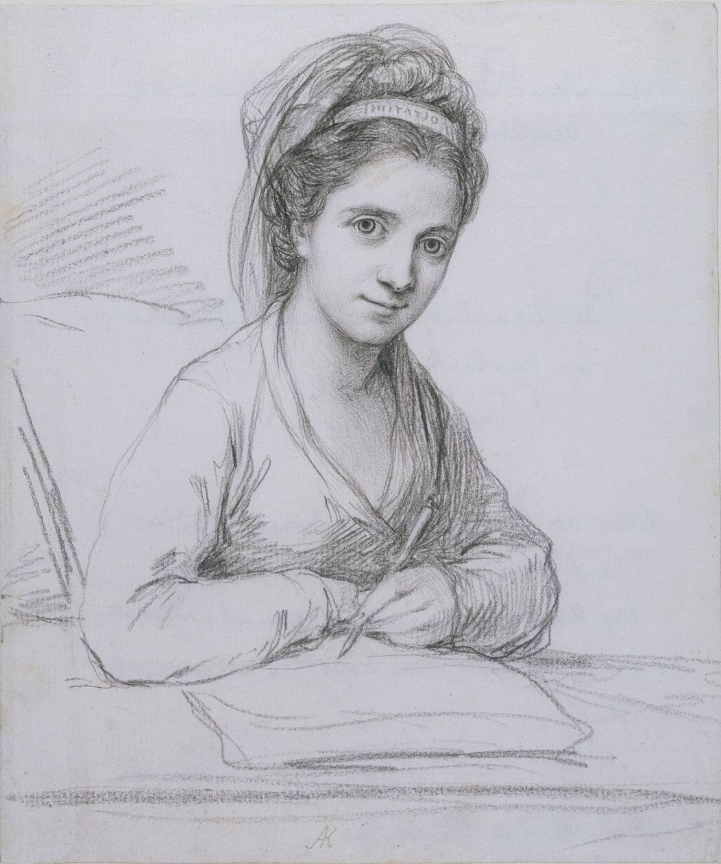 Selbstporträt von Angelica Kauffmann