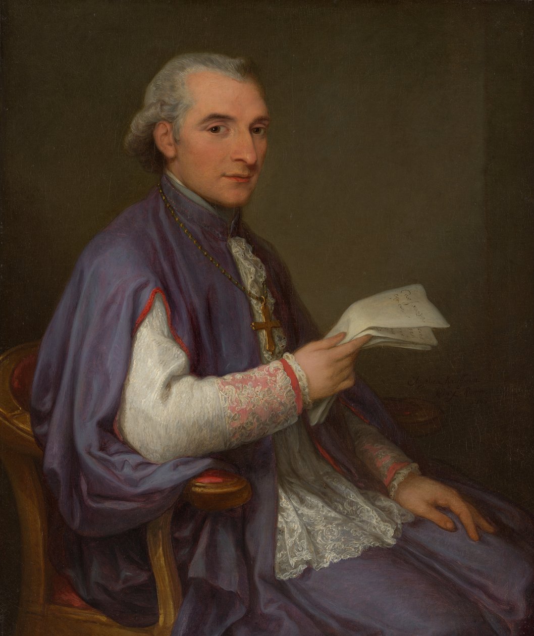 Monsignore Giuseppe Spina von Angelica Kauffmann