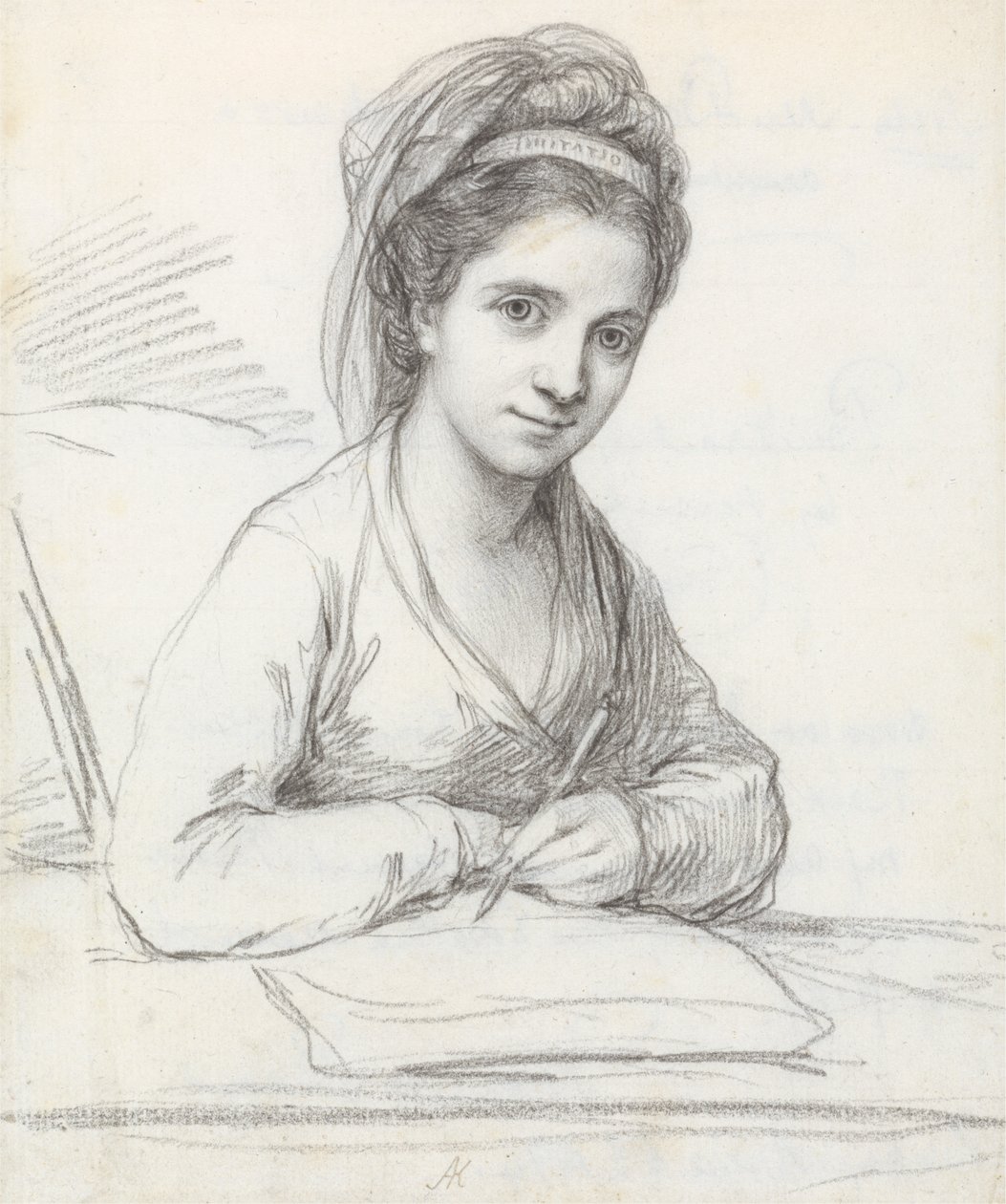 Selbstporträt von Angelica Kauffmann