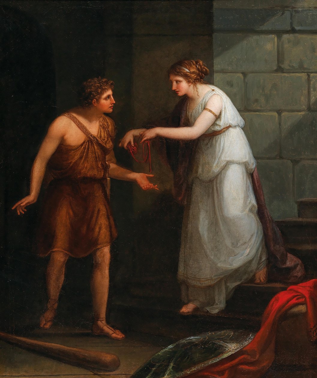 Theseus und Ariadne von Angelica Kauffmann