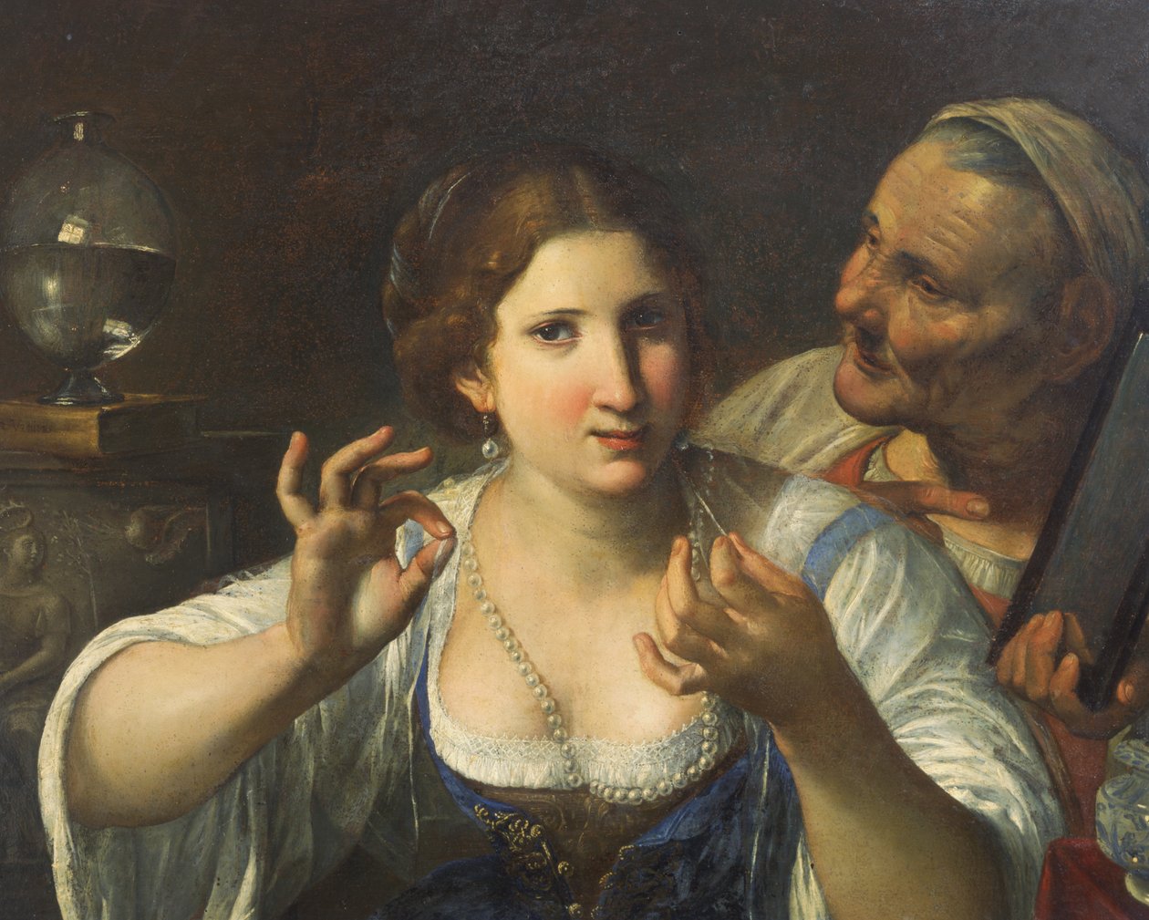 Allegorie der Eitelkeit von Angelo Caroselli