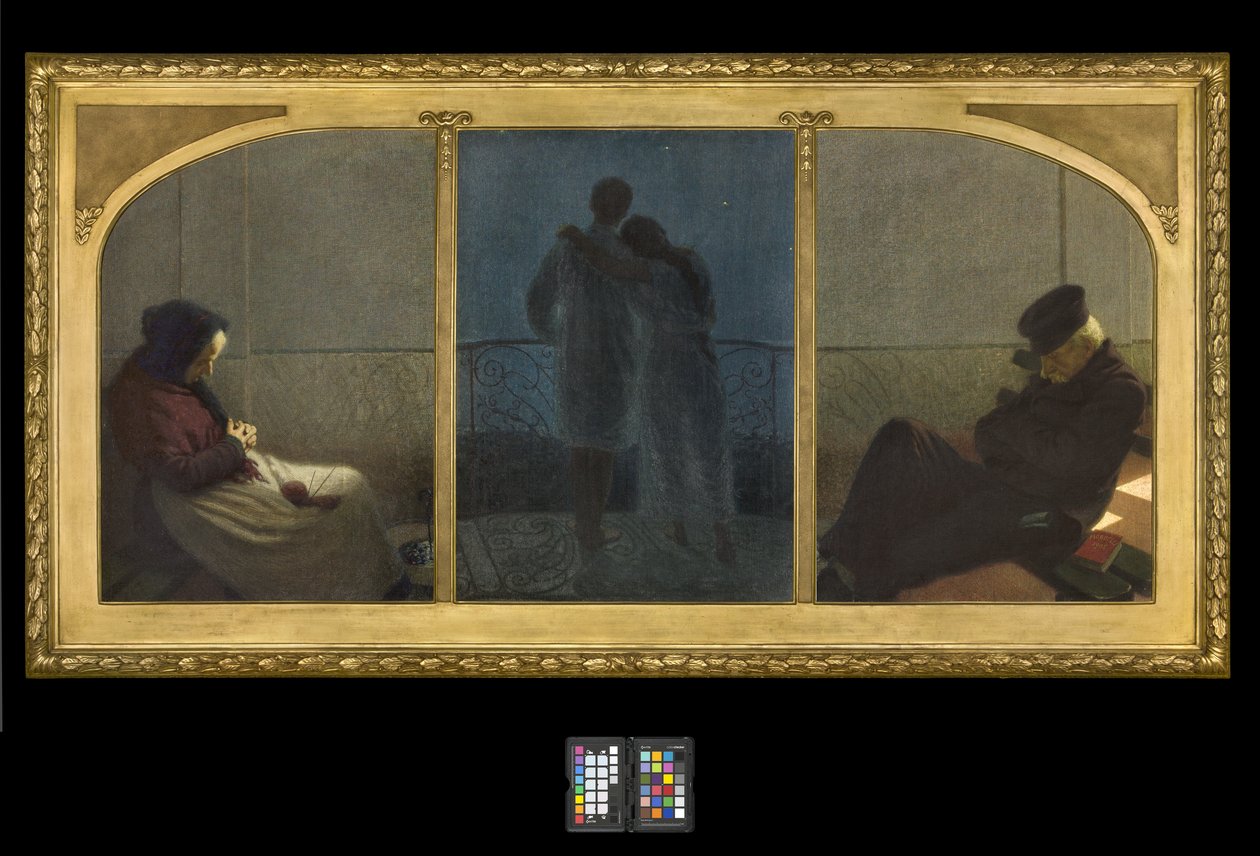 Zwischen Traum und Wirklichkeit? von Angelo Morbelli