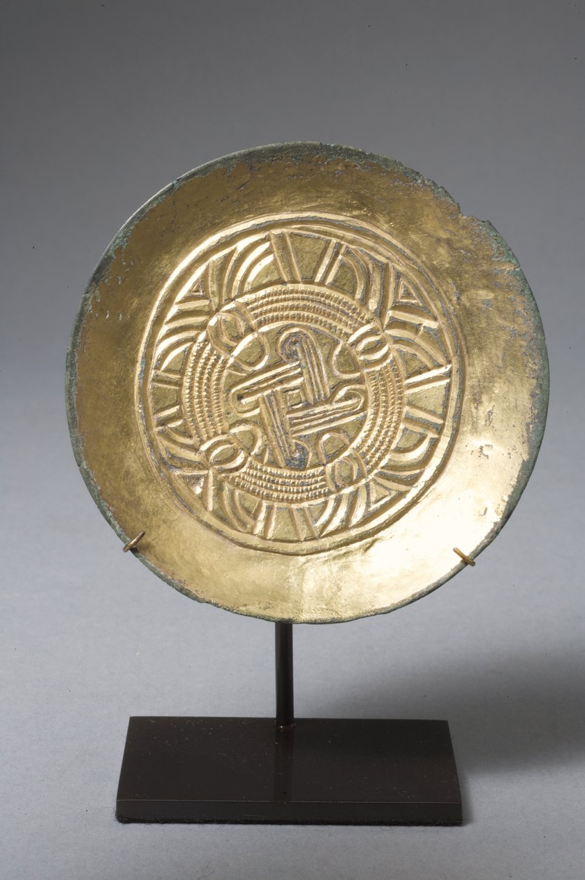 Untertassenbrosche von Anglo Saxon