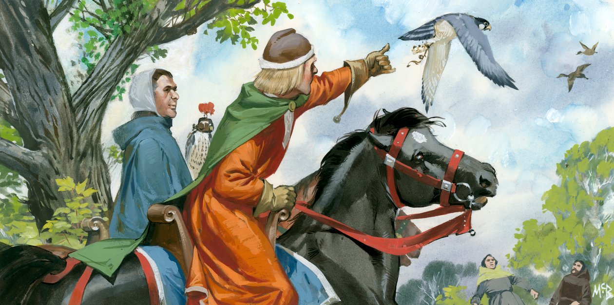 Falknerei von Angus McBride