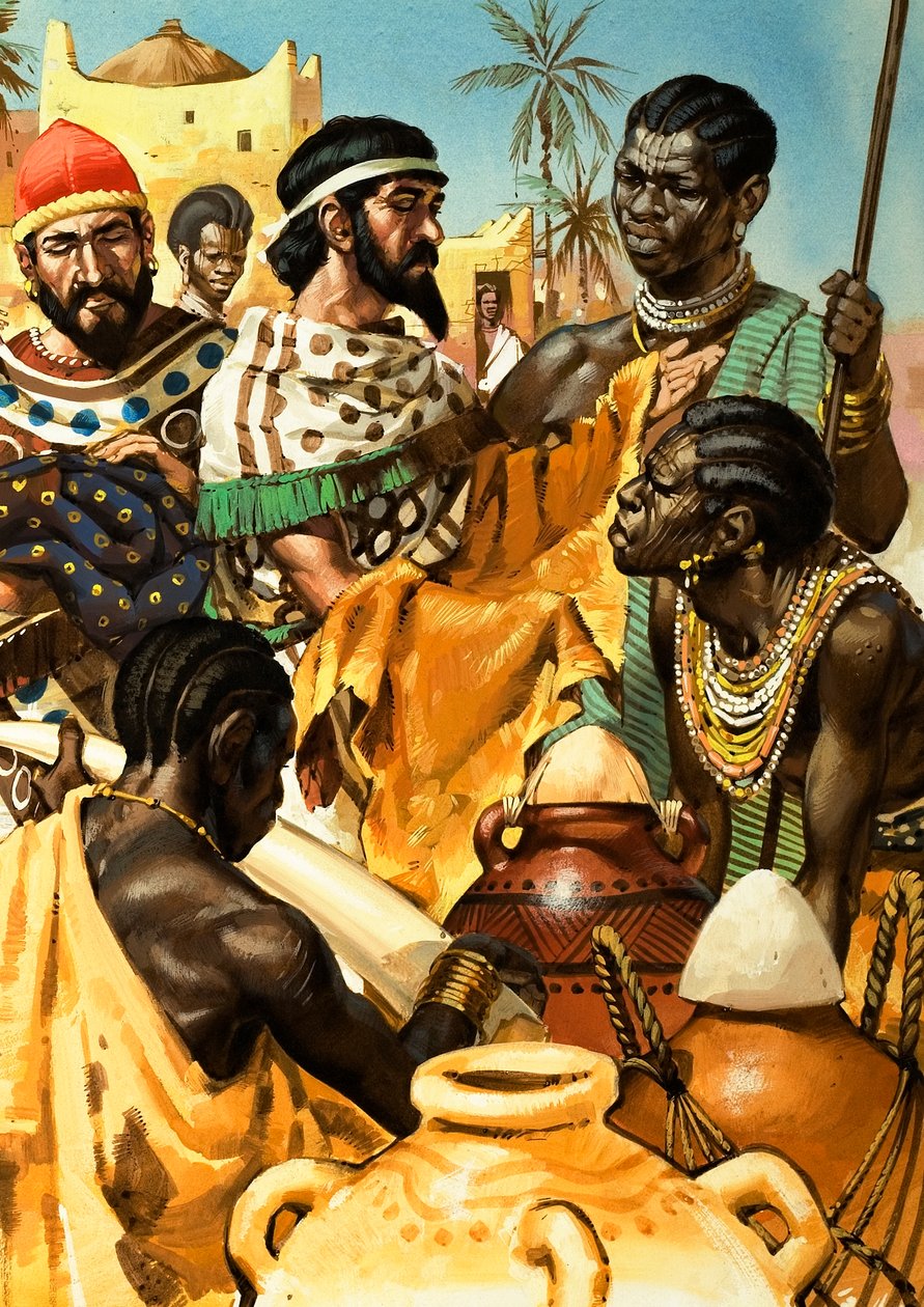 Phönizische Händler in Afrika von Angus McBride