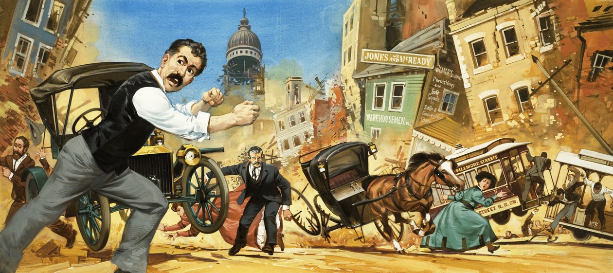 Erdbeben von San Francisco von Angus McBride