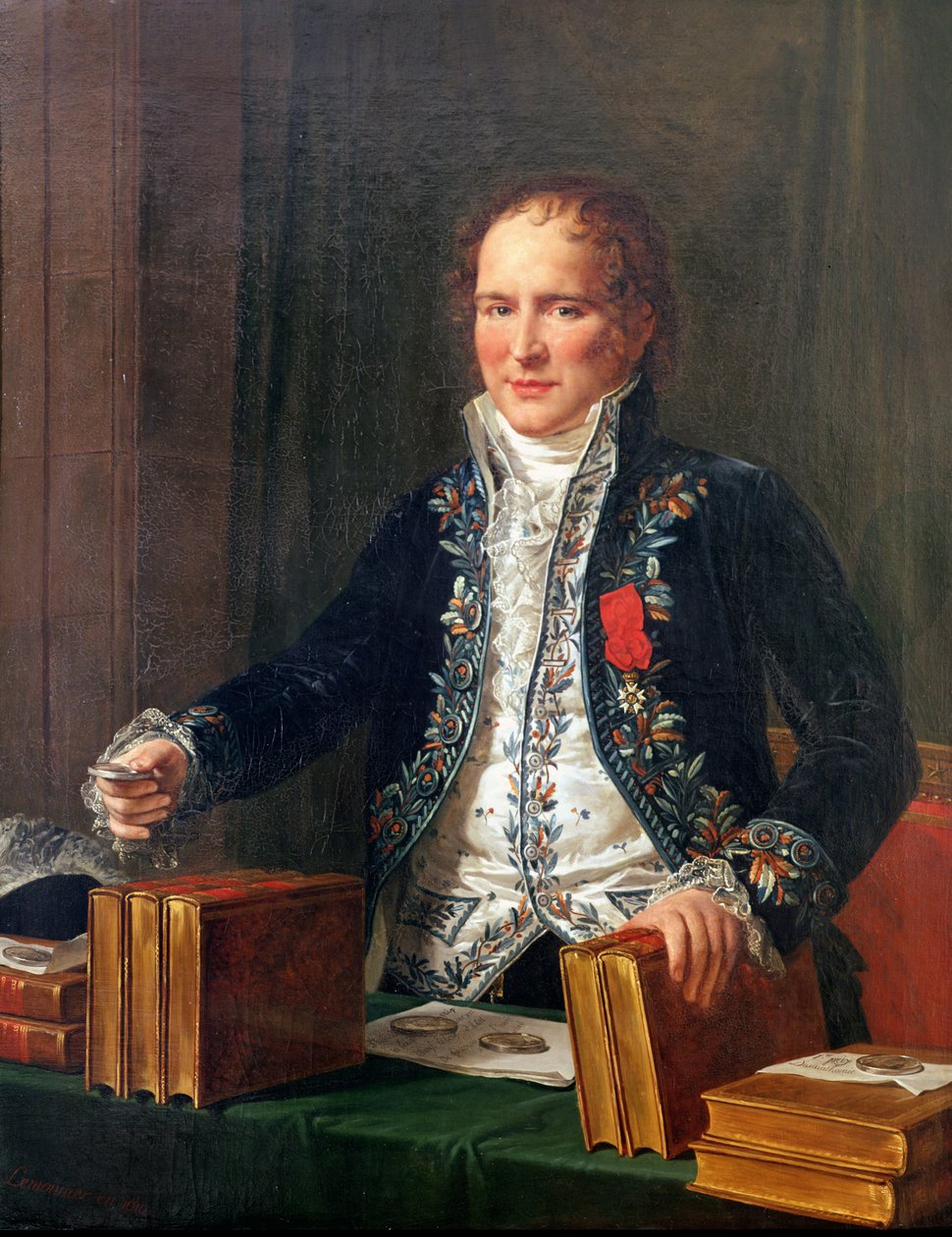 Porträt von Antoine Francois de Fourcroy (1755-1809) von Anicet Charles Lemonnier