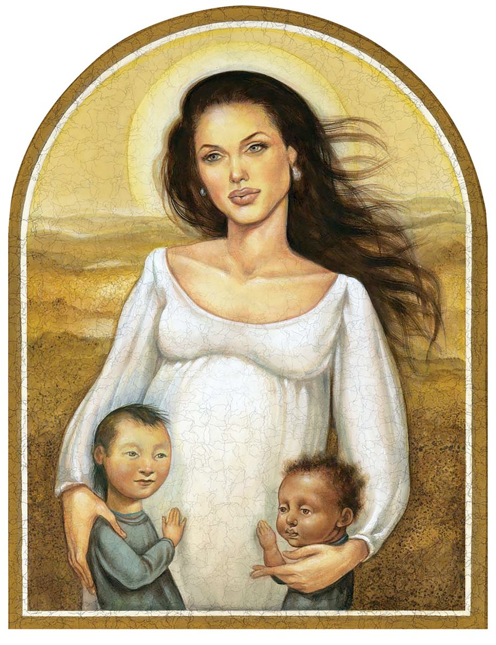 Angelina Jolie von Anita Kunz