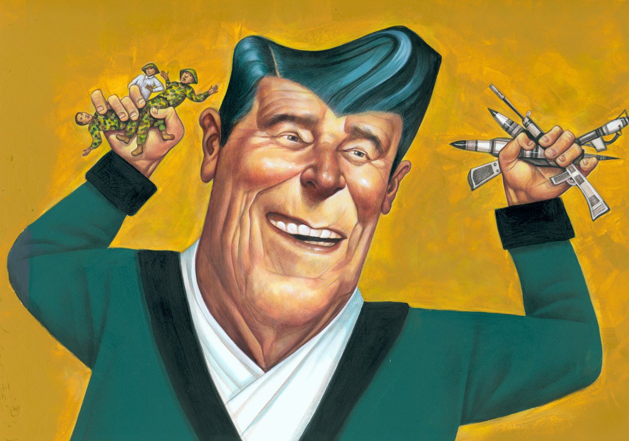 Ronald Reagan von Anita Kunz