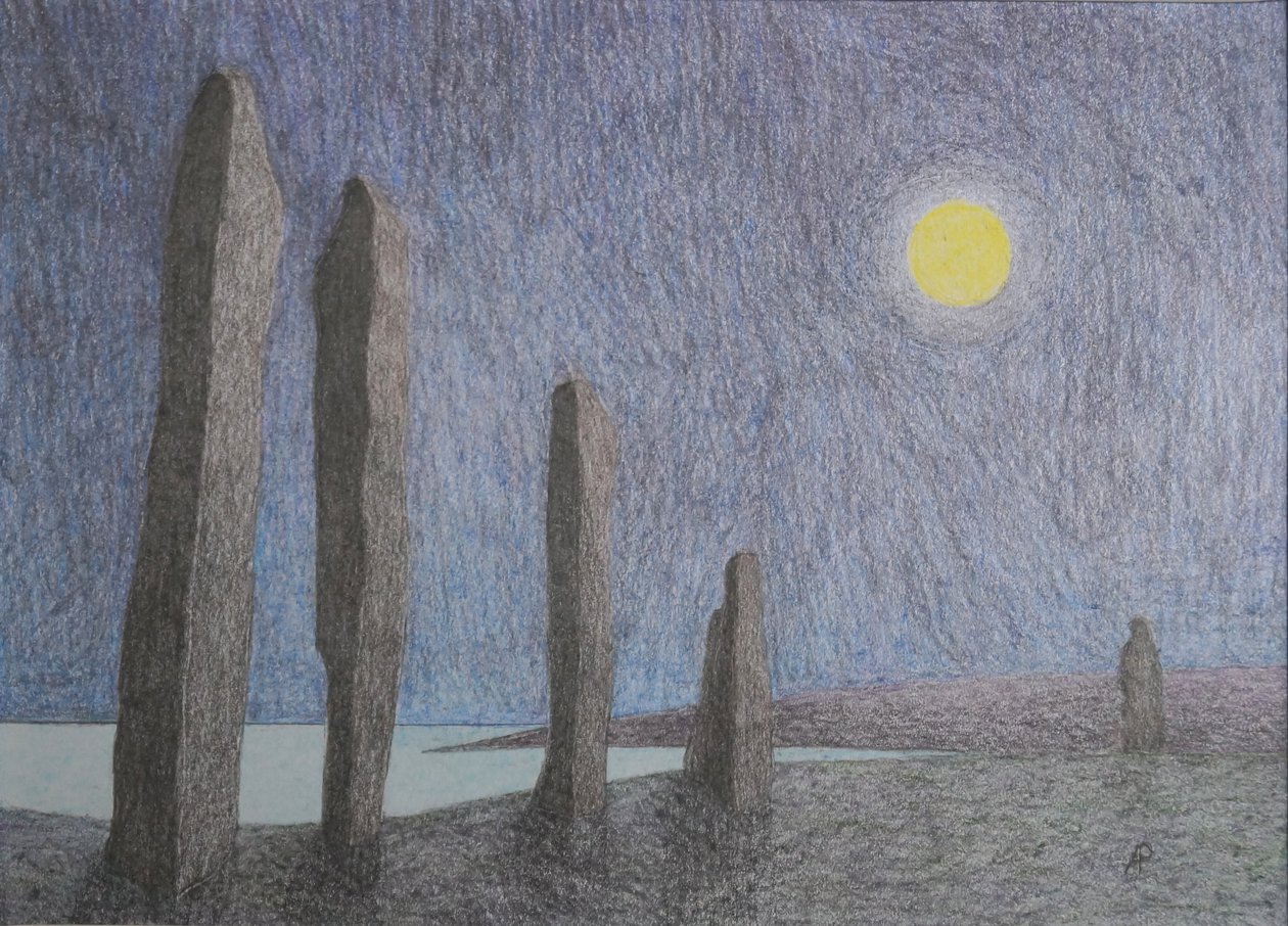 Ring von Brodgar, 2016 von Anna Phillips
