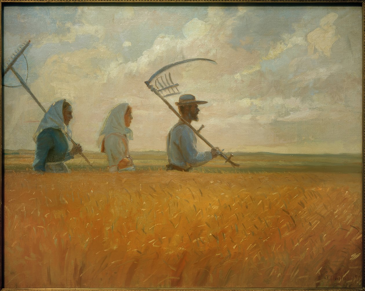 Erntezeit von Anna Ancher