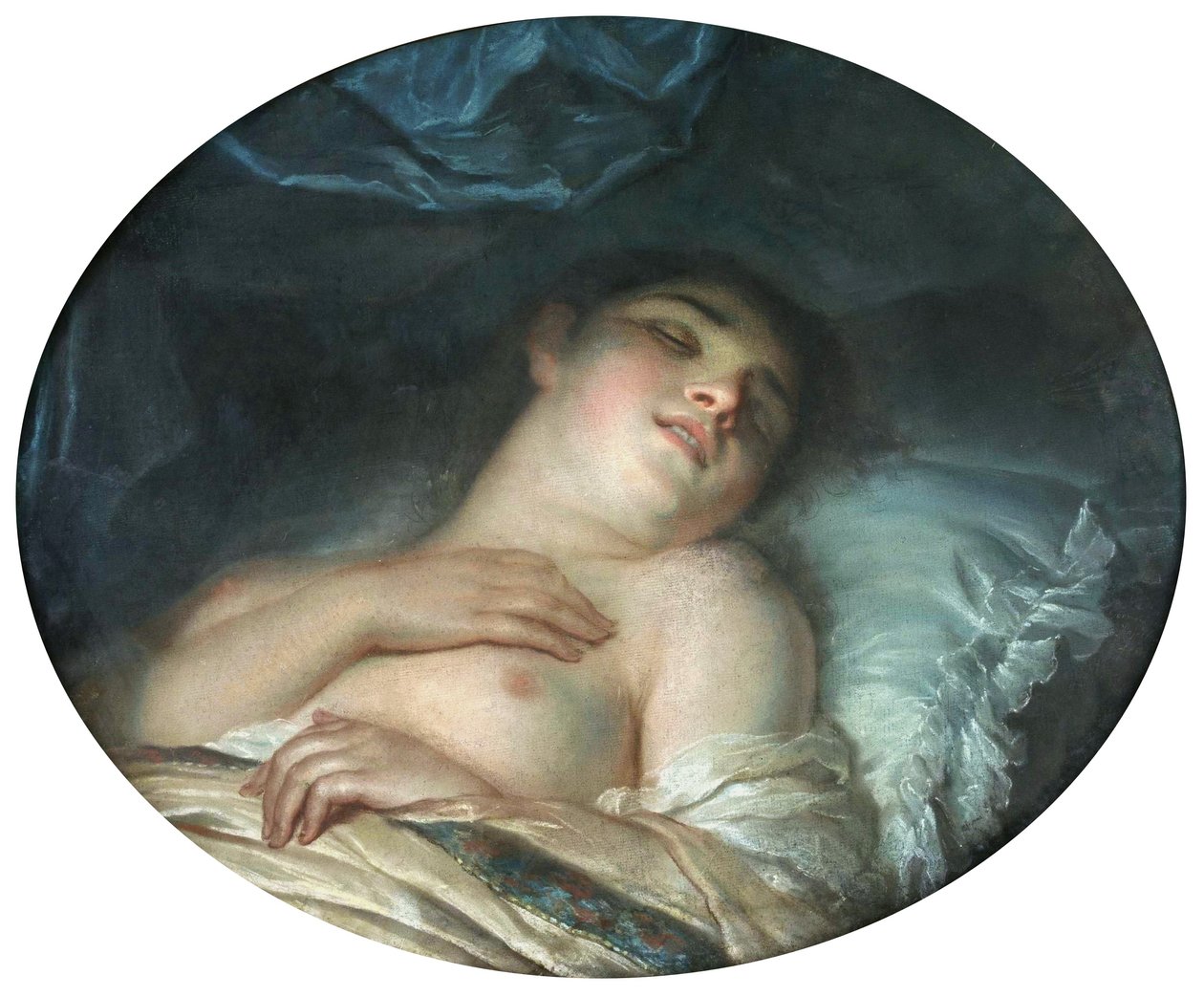 Schlafendes Mädchen von Anna Rajecka