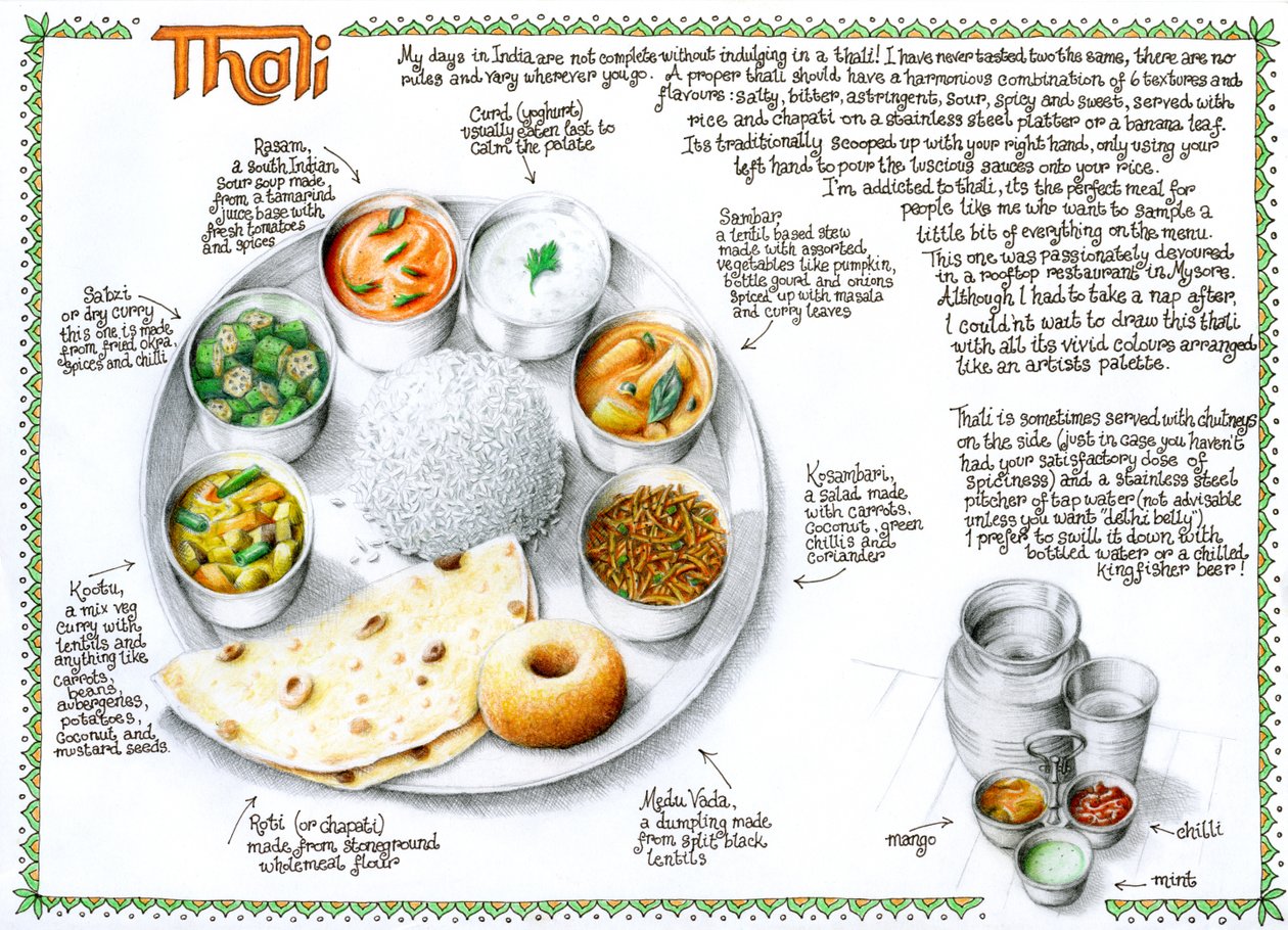 Thali, 2020 von Annalisa Morrocco