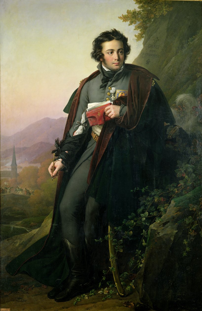 Charles-Artus de Bonchamps (1760-93) 1824 von Anne Louis Girodet de Roucy Trioson