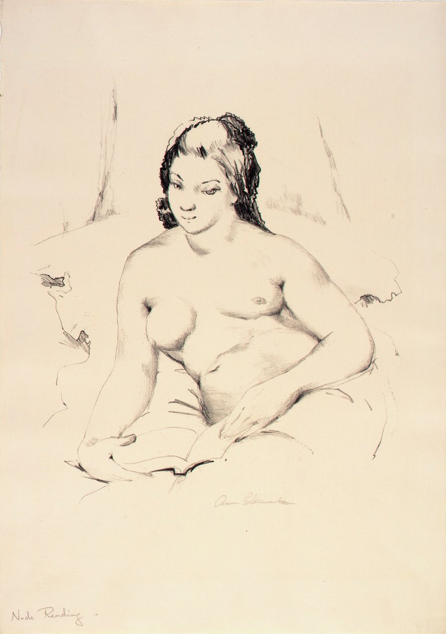 Nackt Lesen von Anne Goldthwaite