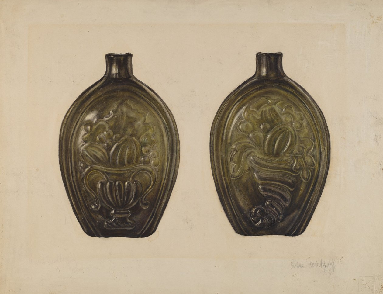 Flasche von Anne Nemtzoff