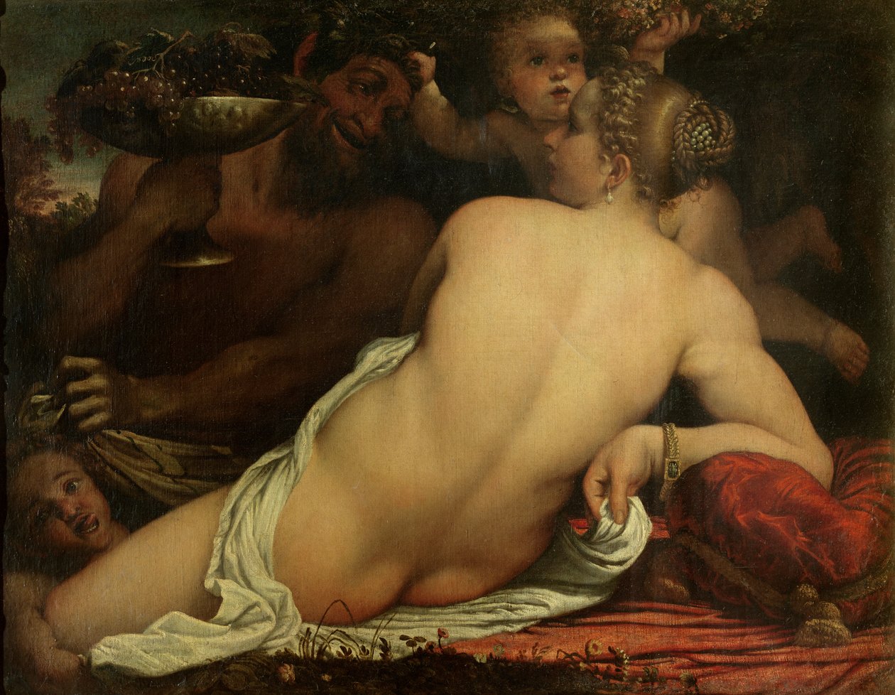 Eine Bacchantin von Annibale Carracci