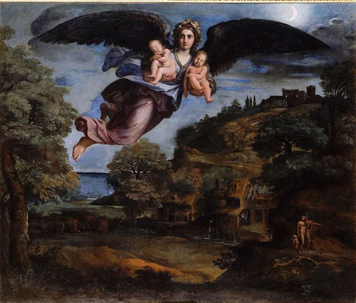 Allegorie der Nacht von Annibale Carracci