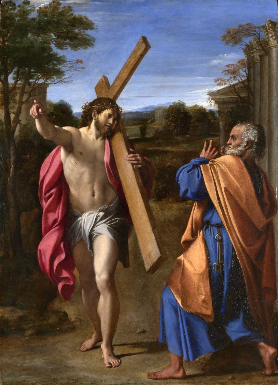 Domine, quo vadis? von Annibale Carracci